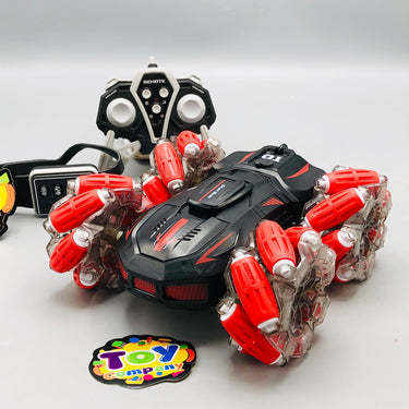 2.4G Remote & Gesture Control Stunt Spray Car